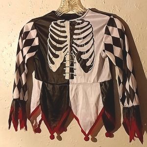 Boys, the skeleton joker  top(costume)
